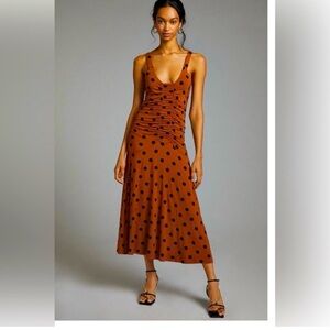 Sale ❤️New with tags Anthropologie polka dot dress